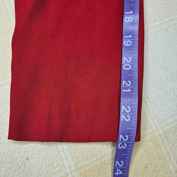 David Benjamin Vintage 80's Bold Red Double Breasted Tailored Fit Blazer Blouse - Picture 11 of 16